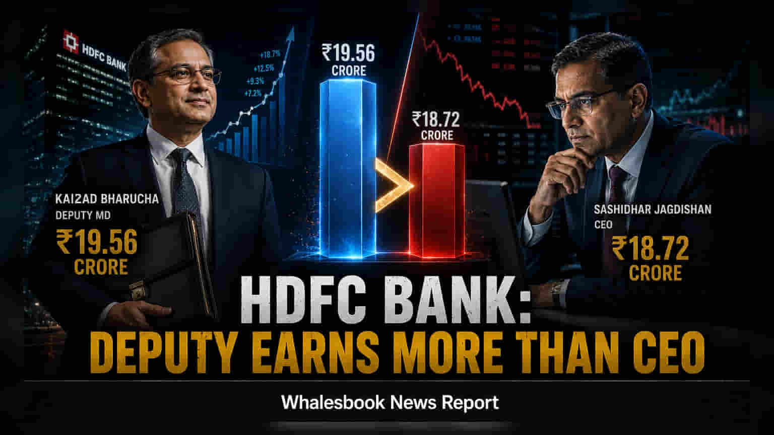 HDFC Bank: CEO से ज़्यादा डिप्टी MD की कमाई! FY26 की रिपोर्ट में हुआ खुलासा