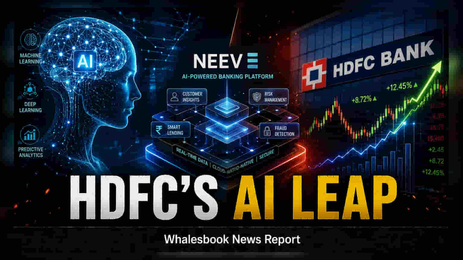 HDFC Bank का AI का नया ब्रह्मास्त्र 'Neev' लॉन्च, बैंकिंग में क्रांति की तैयारी!