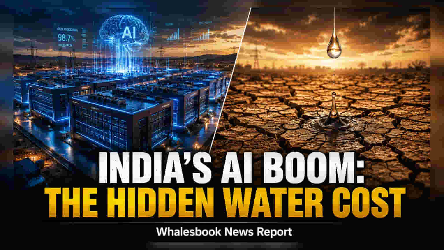 India Data Center Boom Faces Water Shortage Risks by 2030