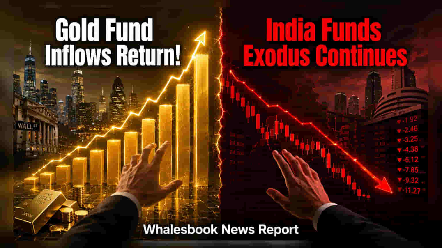 Gold Funds में लौटी रौनक! 3 महीने बाद आया पैसा, India Funds से $9 अरब बाहर