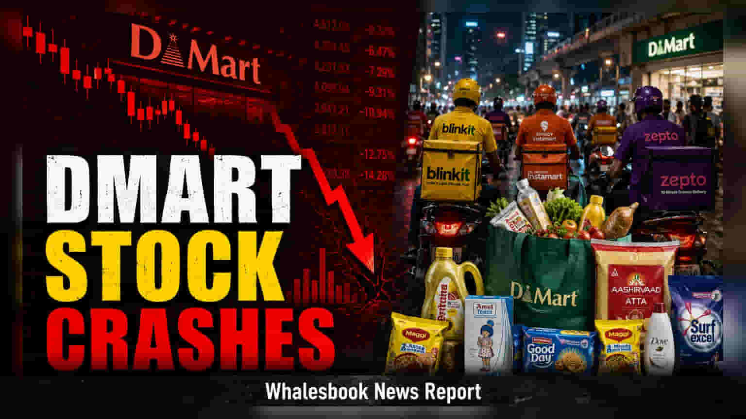 DMart च्या शेअरमध्ये घसरण: Q1 निकालांनंतर गुंतवणूकदार चिंतेत