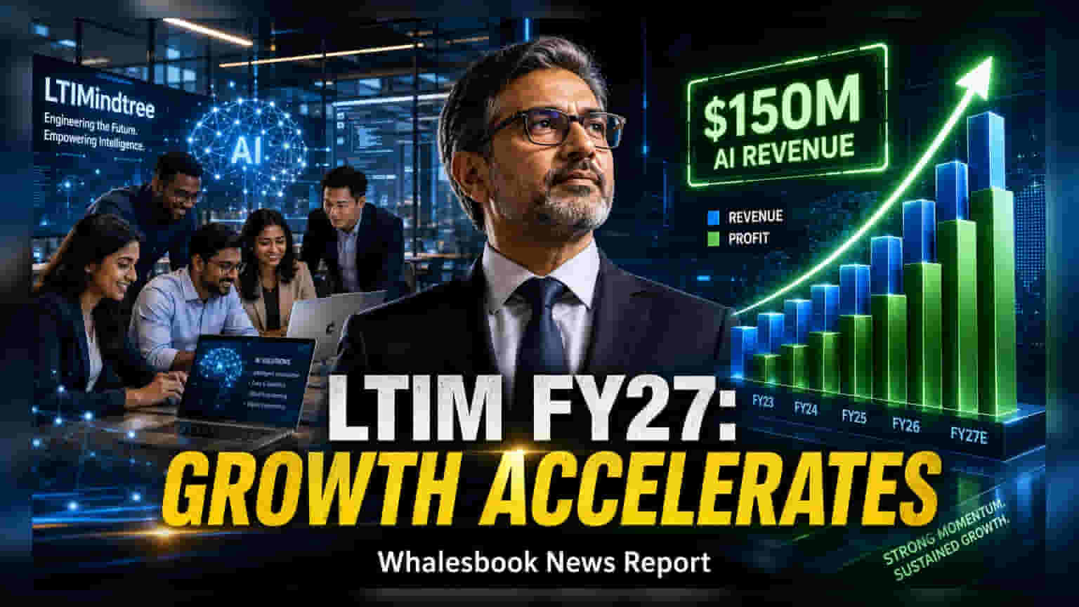 LTIMindtree Share Price: Q1 માં ₹1.22 બિલિયન રેવન્યુ, માર્જિનમાં પણ સુધારો