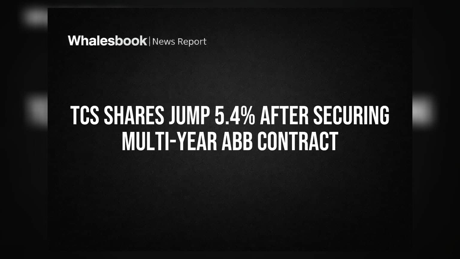 TCS Share Price: ABB સાથે મોટા કોન્ટ્રાક્ટ બાદ શેરમાં **5.4%** નો ઉછાળો!