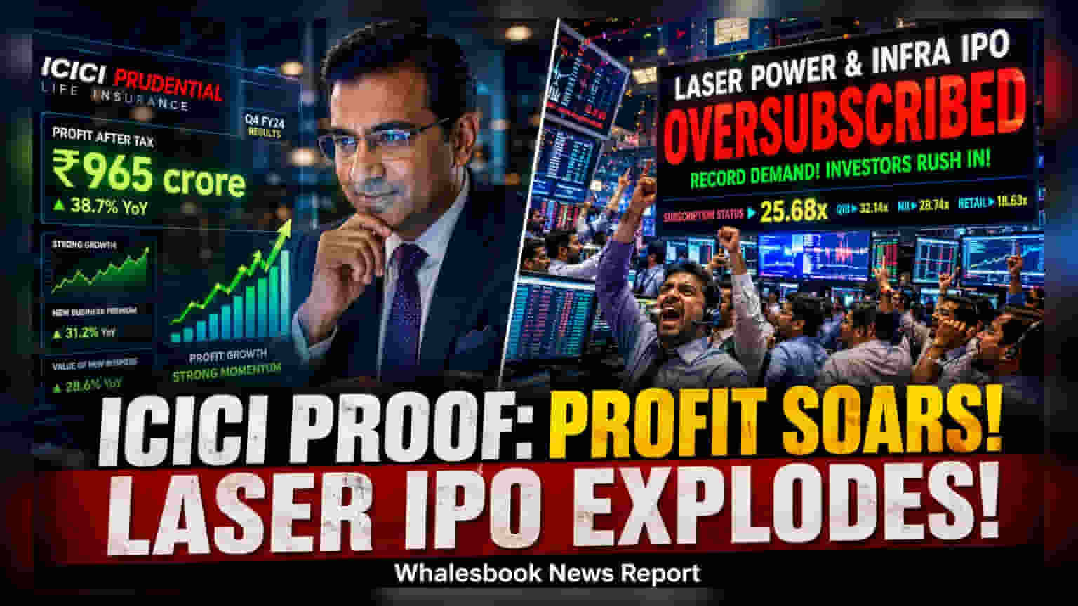 ICICI Pru AMC Profit Rises 23% To ₹965 Cr; Laser Power IPO Sells Out