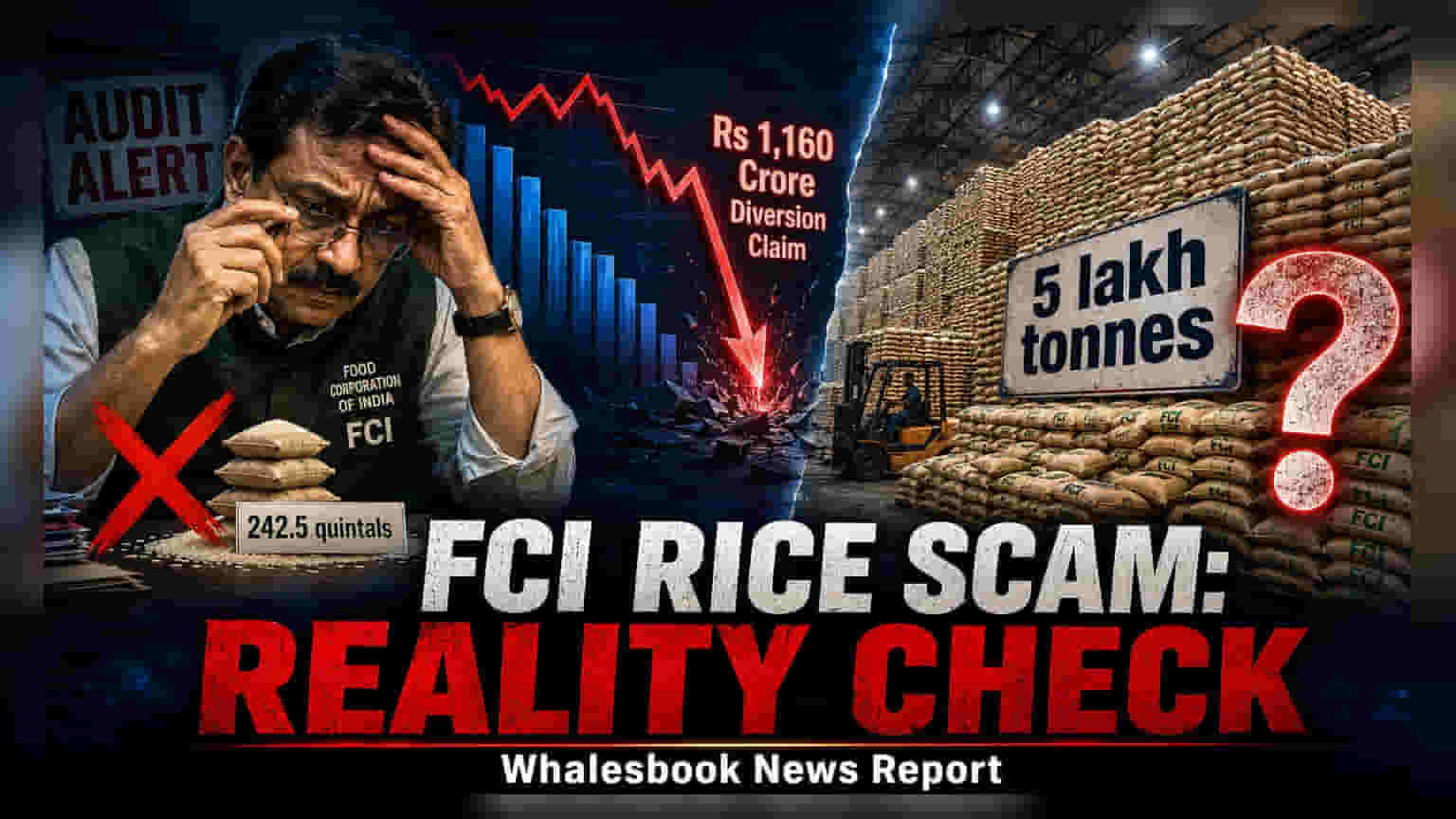 FCI Clarifies Ethanol Rice Issue, Limits Probe to ₹5.6 Lakh