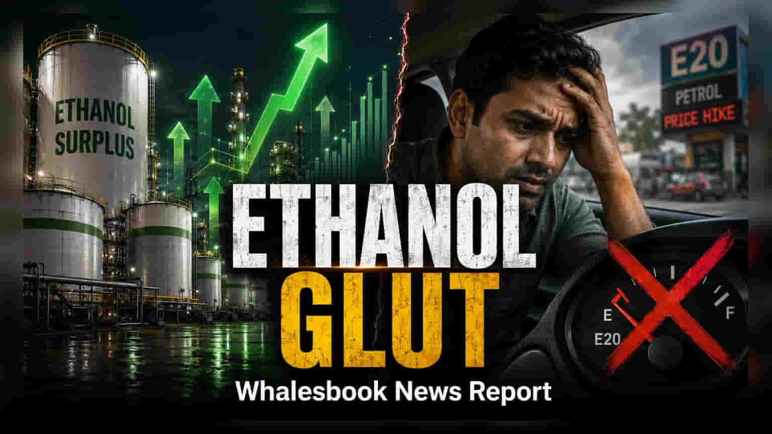 India Faces 7 Billion Litre Ethanol Surplus As Exports Lag