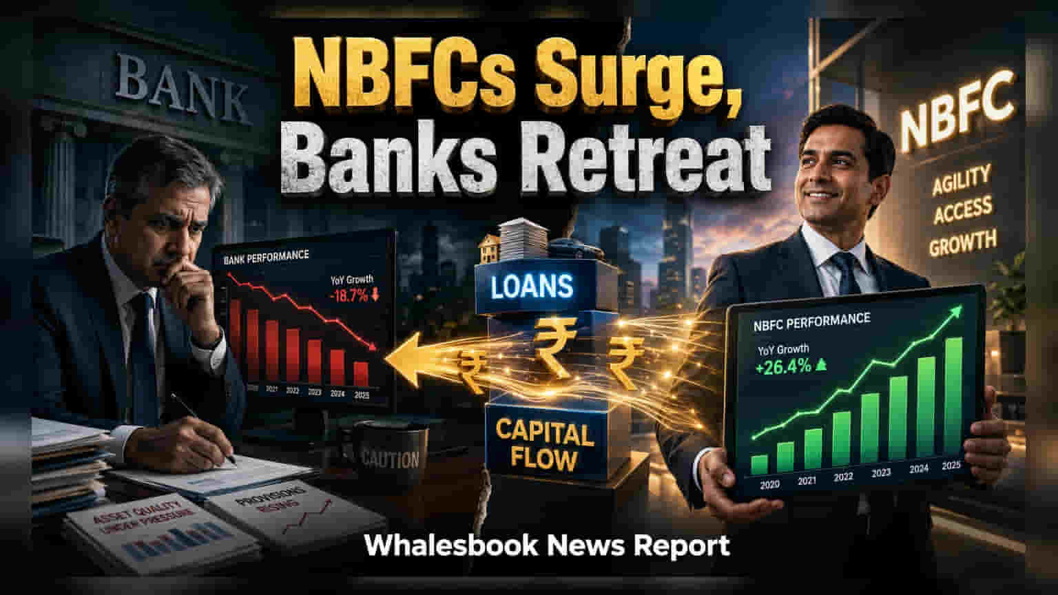 NBFCs ने बैंकों को पीछे छोड़ा: होम और व्हीकल लोन में शानदार ग्रोथ, RBI डेटा का खुलासा