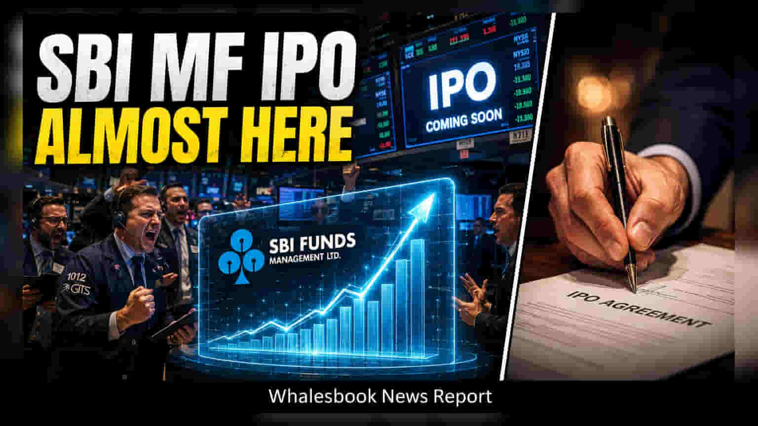 SBI Funds Management IPO: முதலீட்டாளர்களுக்கு சூப்பர் வாய்ப்பு! ₹9,813 கோடிக்கு பங்குச்சந்தைக்குள் நுழைகிறது