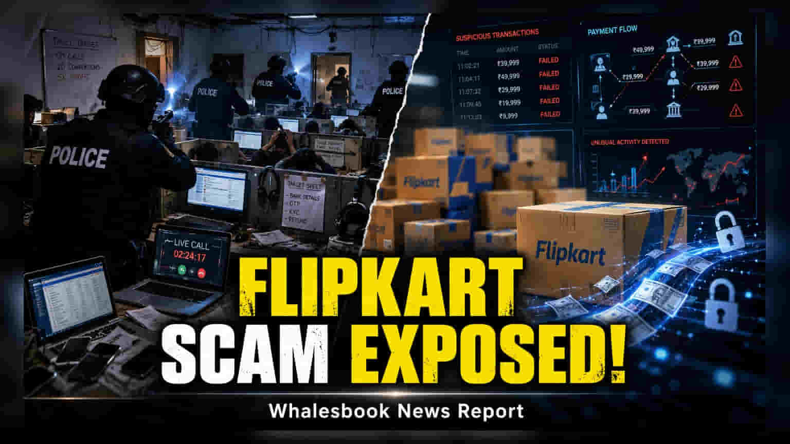 Police Bust Fake Flipkart Call Centre; 6 Arrested in Ghaziabad
