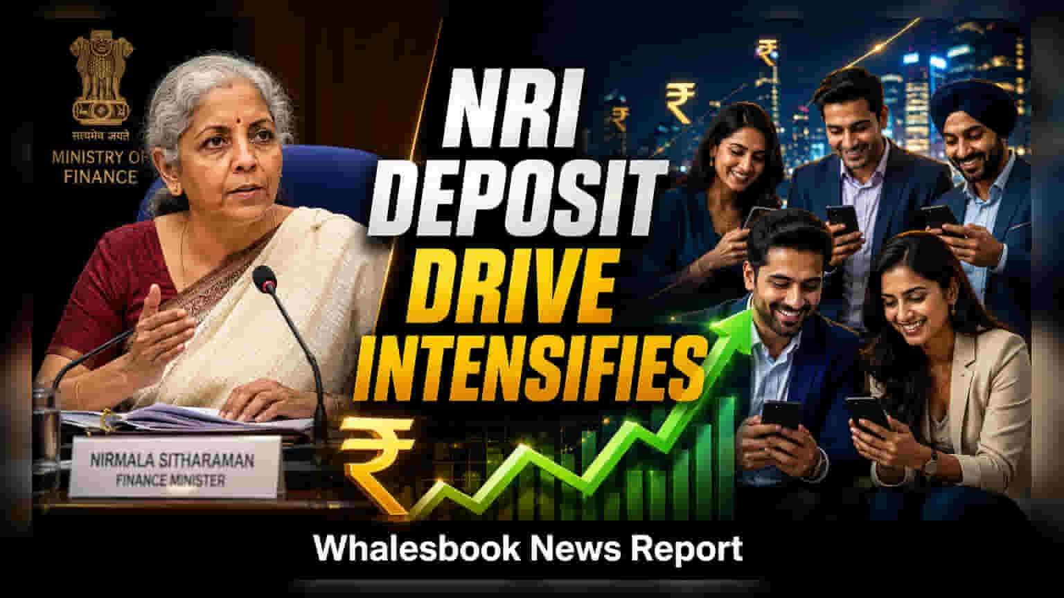 NRI ਡਿਪੋਜ਼ਿਟਾਂ ਲਈ ਬੈਂਕਾਂ 'ਤੇ ਵਿੱਤ ਮੰਤਰੀ ਦਾ ਜ਼ੋਰ