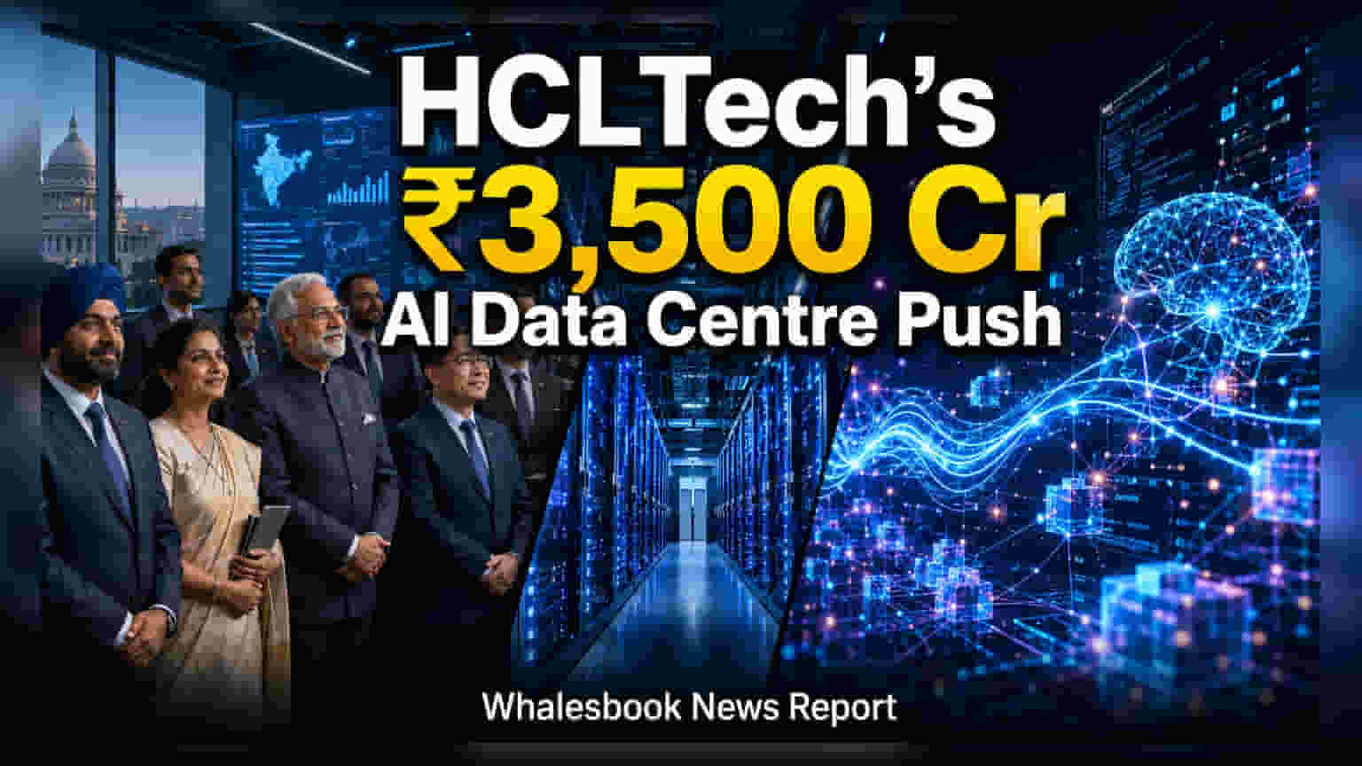 HCLTech To Invest ₹3,500 Crore In AI Data Centres