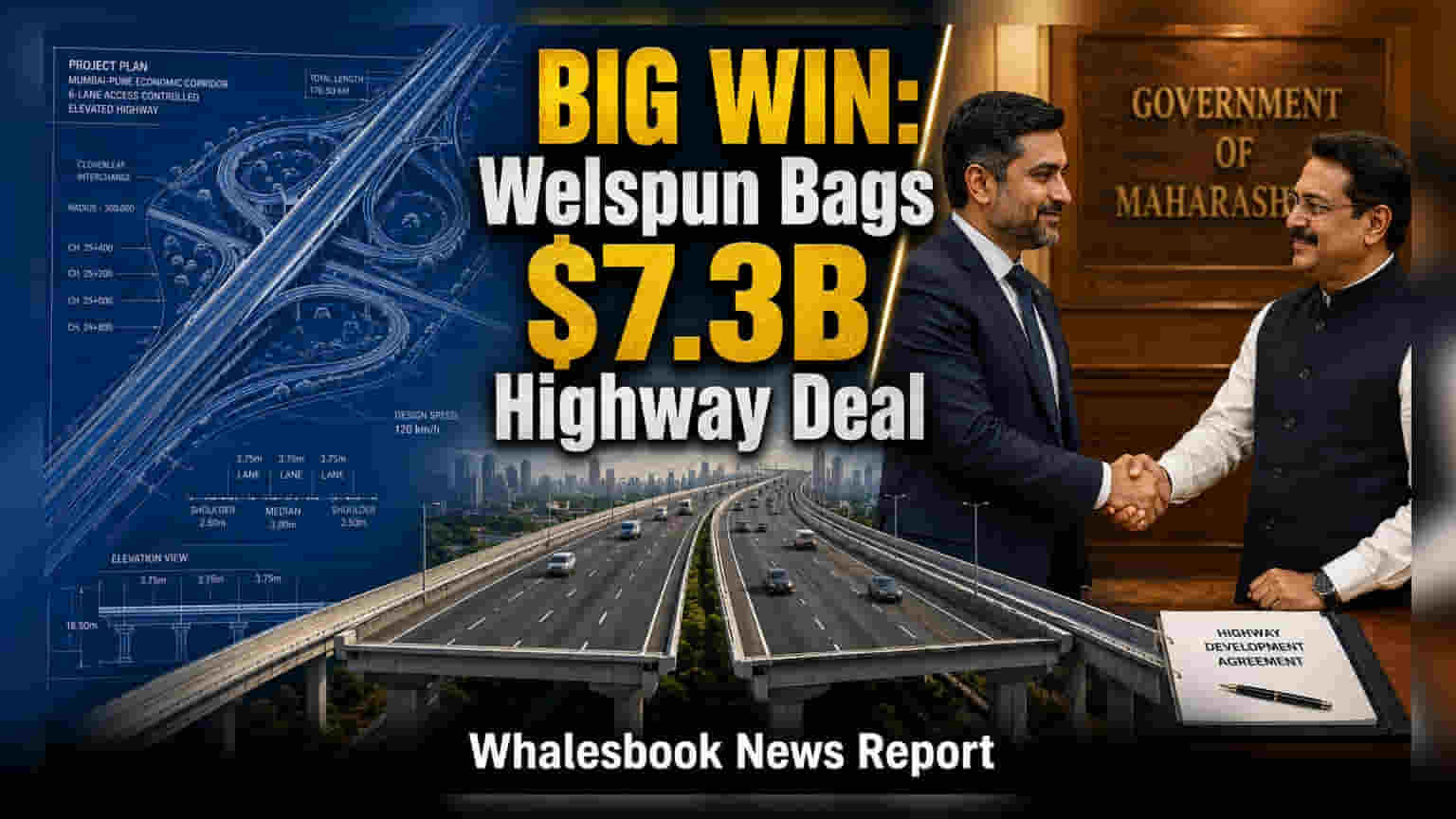 Welspun Enterprises-க்கு அடித்தது ஜாக்பாட்! ₹7,300 கோடி சாலை ப்ராஜெக்ட் ஒப்பந்தம்!