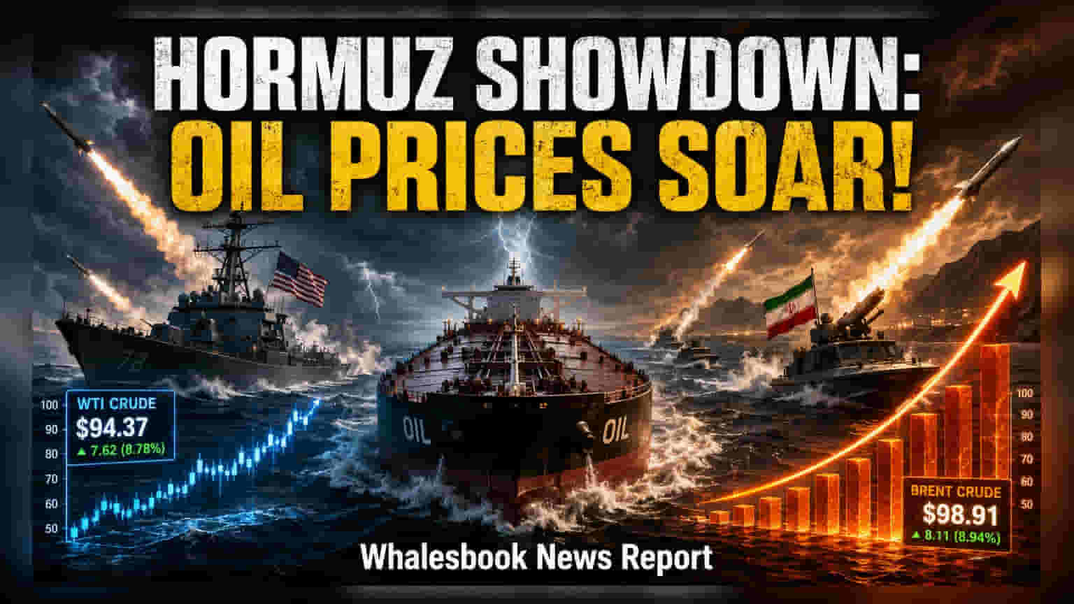 Brent Crude Hits $84.98 Amid Strait of Hormuz Conflict