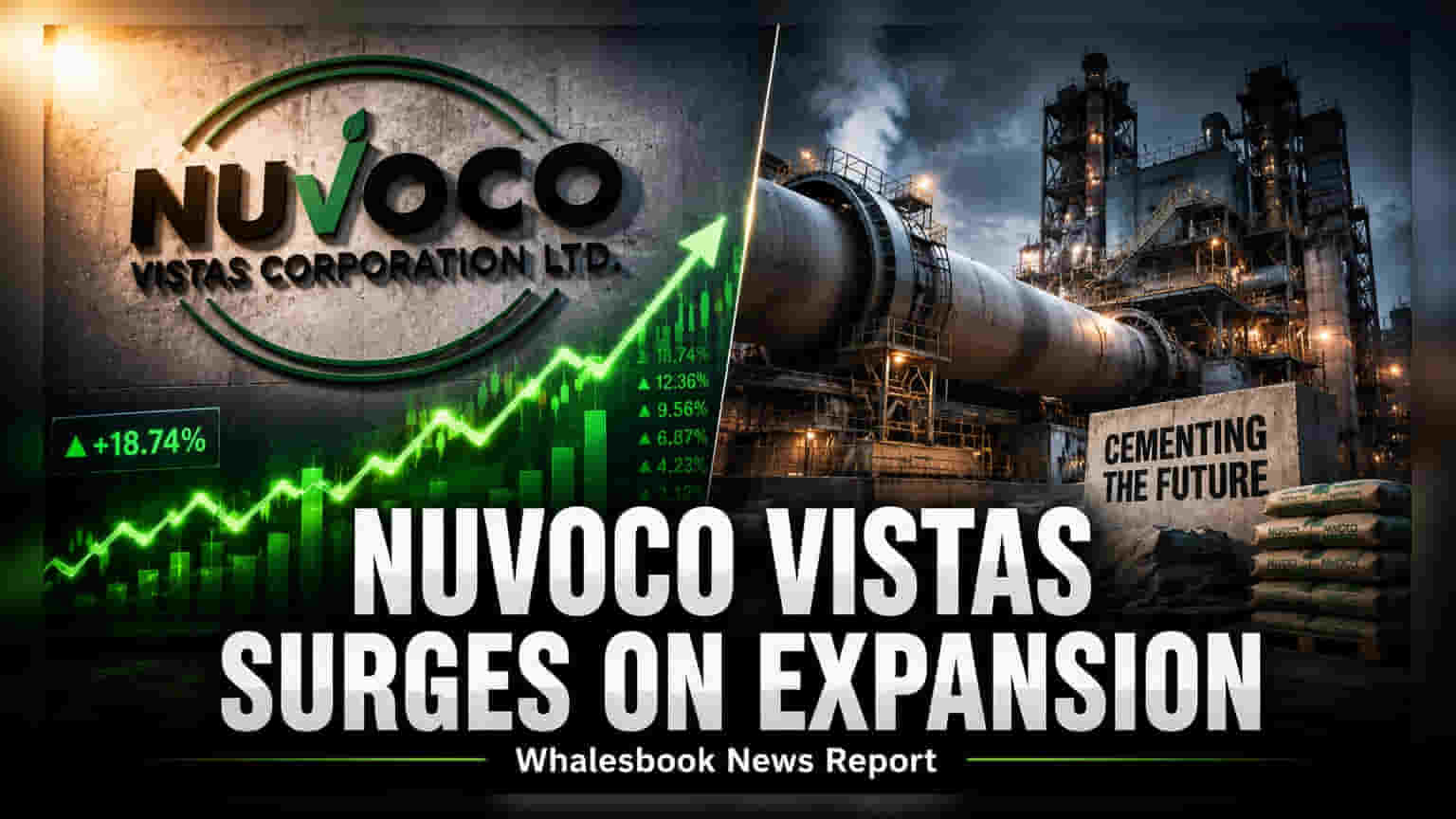 Nuvoco Vistas Rises 8% on Q1 Profit, New Gujarat Plant