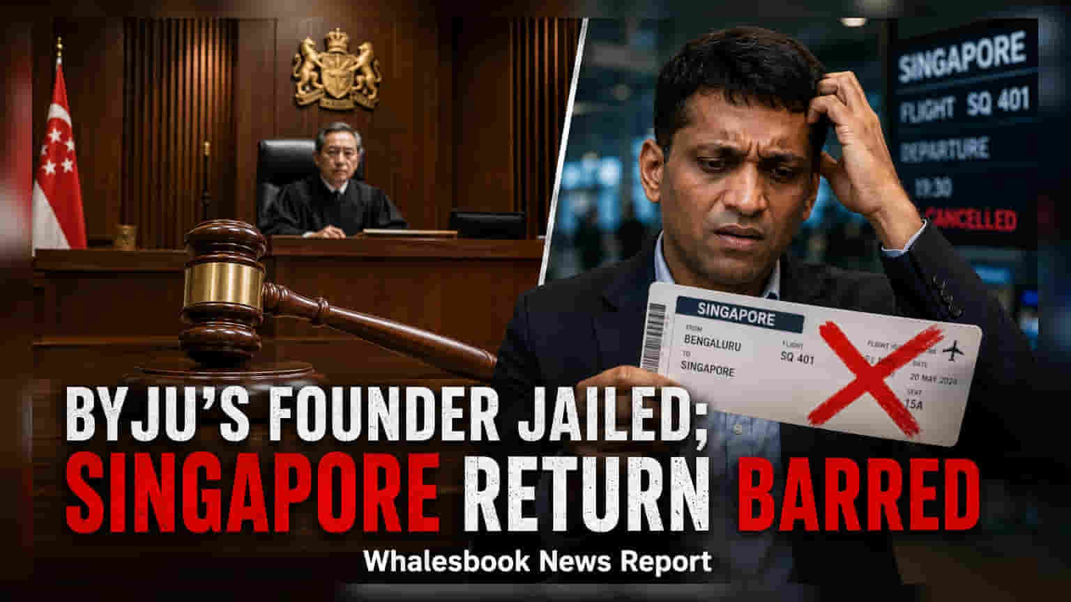 Singapore Court Upholds 6-Month Jail Term for Byju Raveendran