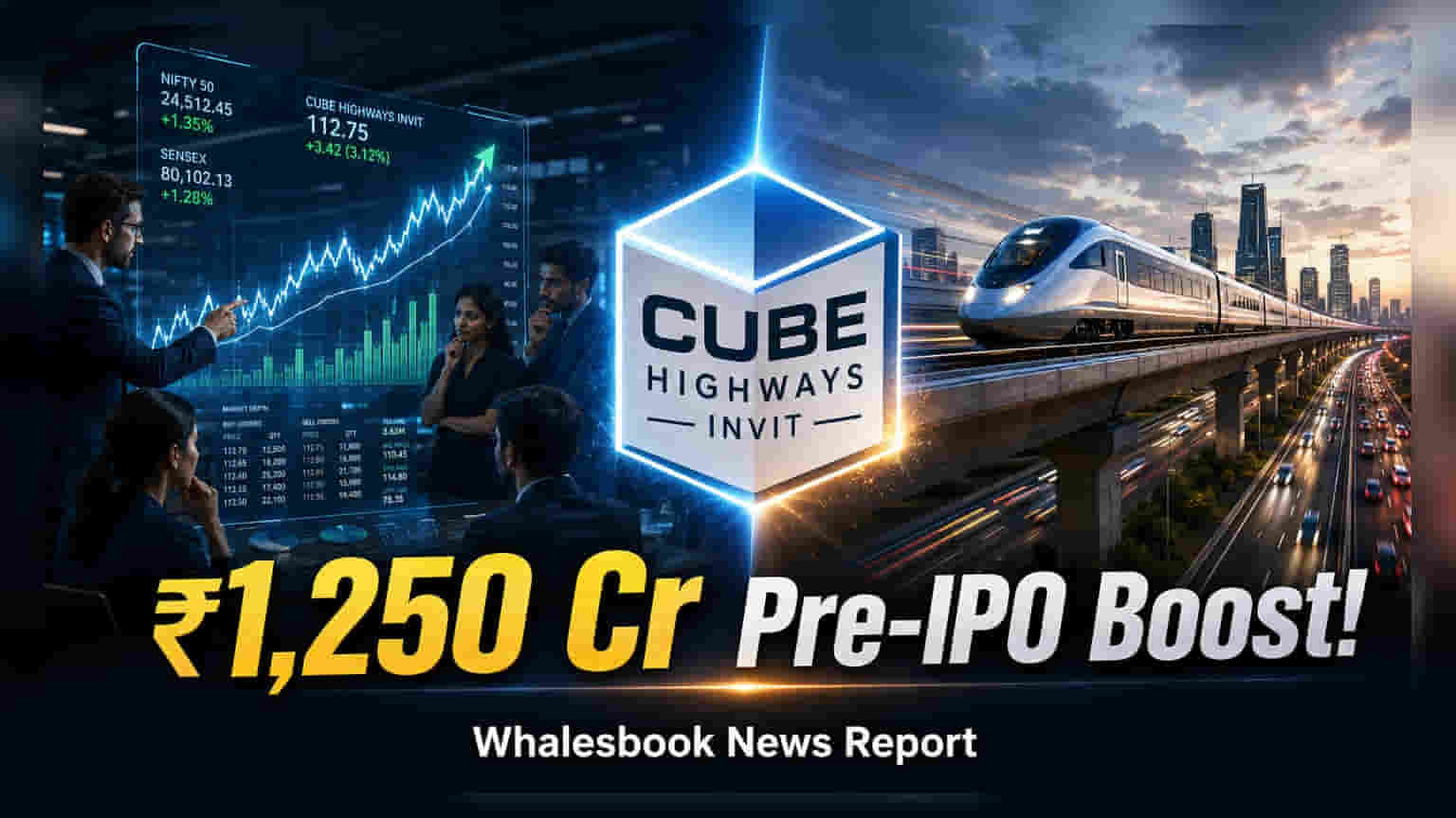 Cube Highways InvIT Raises ₹1,250 Cr Before ₹5,000 Cr IPO