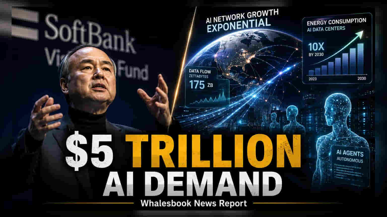 SoftBank CEO: 2040-ல் AI-க்காக ஆண்டுக்கு $5 ட்ரில்லியன் முதலீடு!