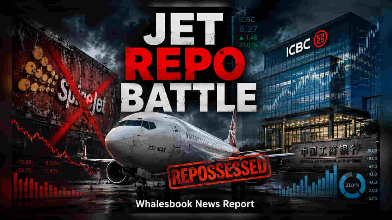 SpiceJet: ICBC-யின் அதிரடி நடவடிக்கை! 4 போயிங் 737 MAX ஜெட் விமானங்கள் பதிவு நீக்கம் கோரிக்கை!