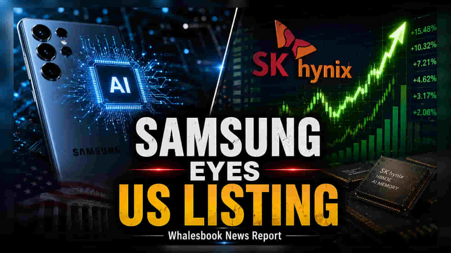 Samsung Electronics: अमेरिका में लिस्टिंग की तैयारी? AI चिप्स के लिए बड़ी चाल!