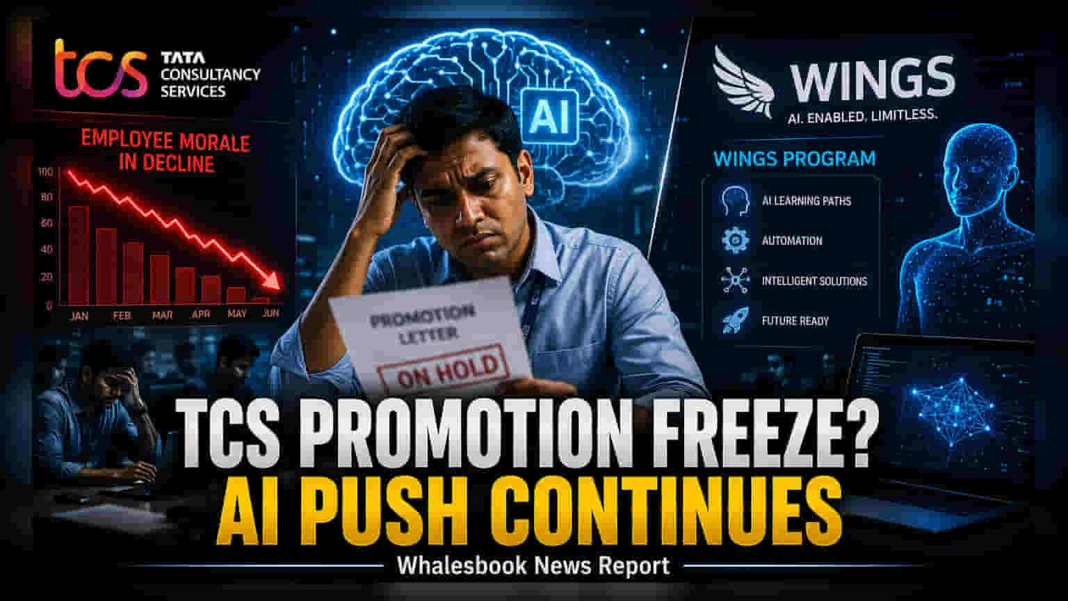 TCS चा मोठा निर्णय: FY27 प्रमोशन लांबणीवर, AI ट्रेनिंगवर लक्ष केंद्रित!