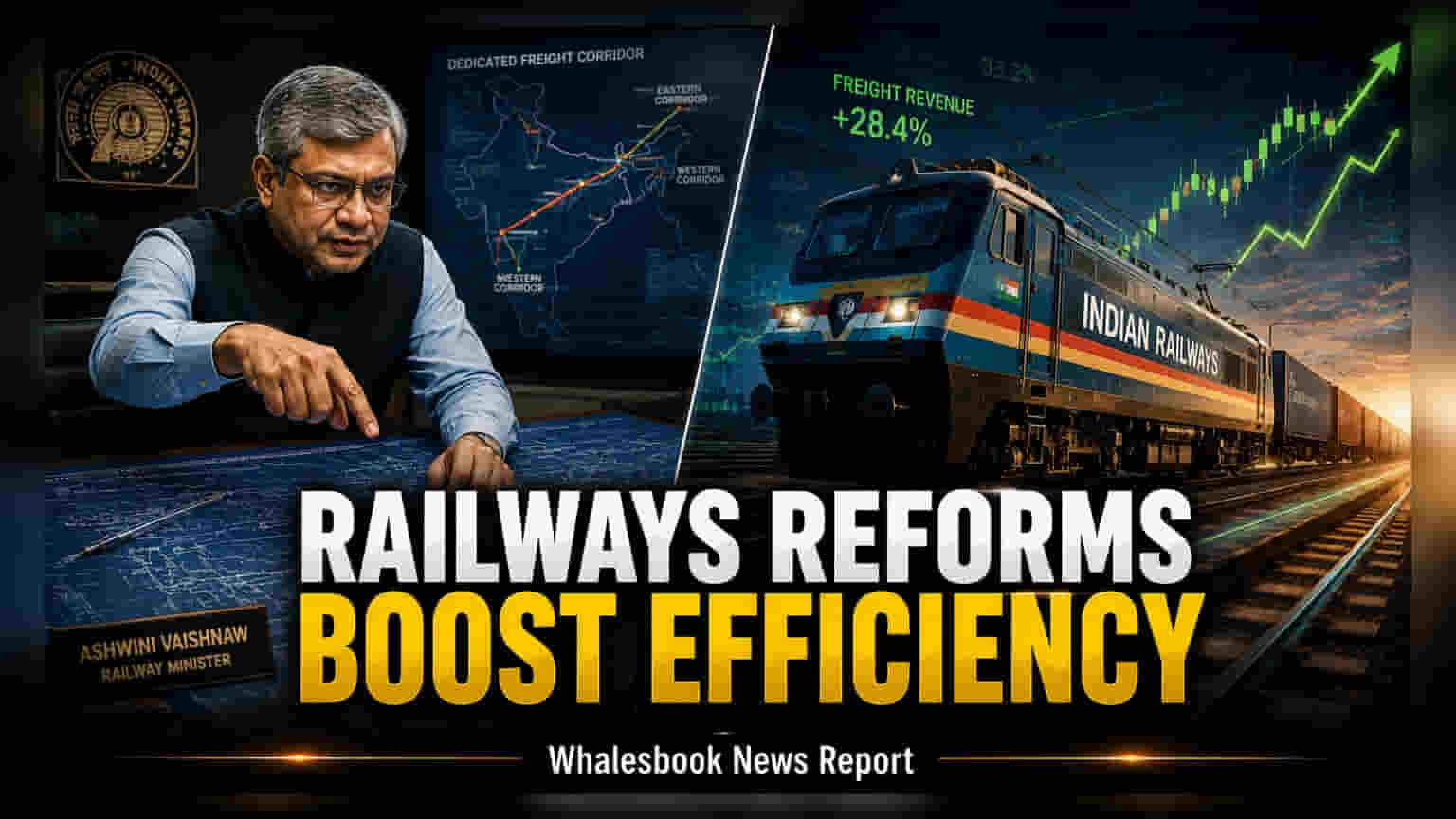 Indian Railways: रेल्वे प्रकल्पांना गती देण्यासाठी ५२ मोठे बदल जाहीर!