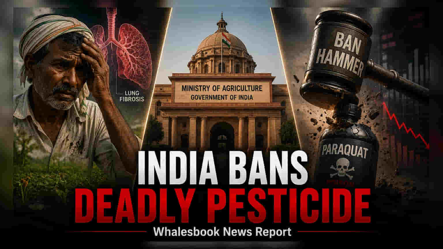 India Proposes Complete Ban On Herbicide Paraquat