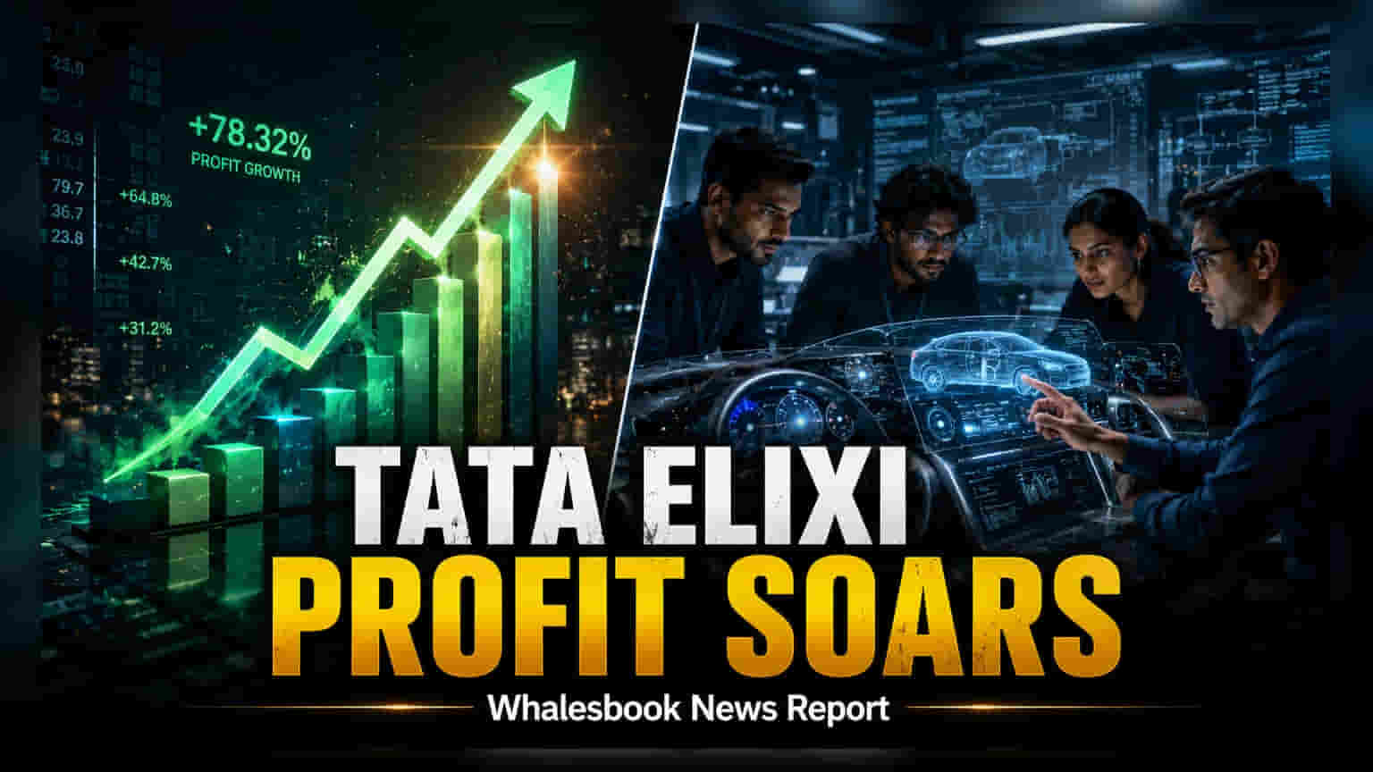Tata Elxsi Q1 निकाल: प्रॉफिट **18%** वाढला, पण शेअर **3%** घसरला!