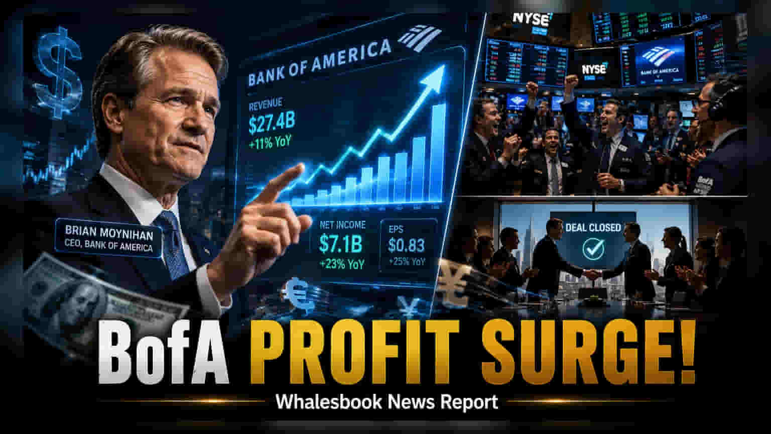 Bank of America Share Price: निवेशकों के लिए अच्छी खबर! Q2 में मुनाफे में **27%** का उछाल, पहुंचा **$9.1 बिलियन**