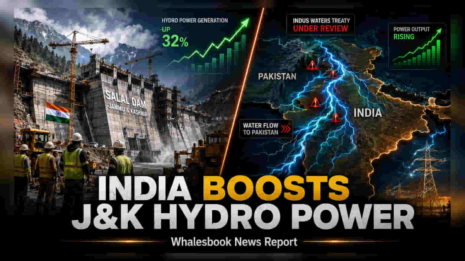 NHPC Hires HCC to Upgrade Salal Dam Infrastructure in J&K