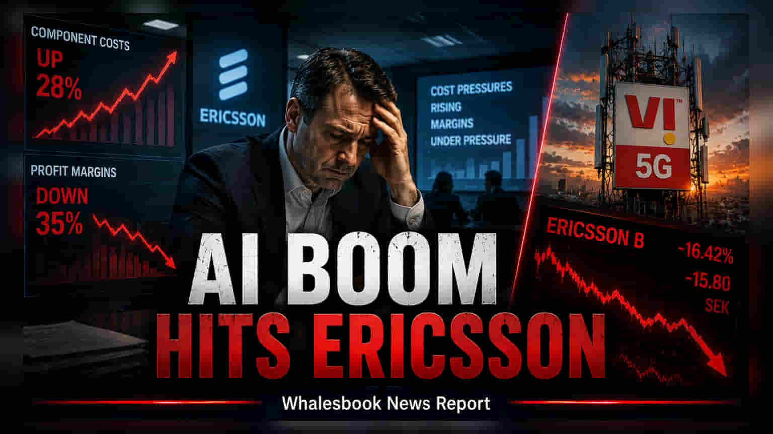 Ericsson Hikes Telecom Gear Prices Due to Rising AI Component Costs