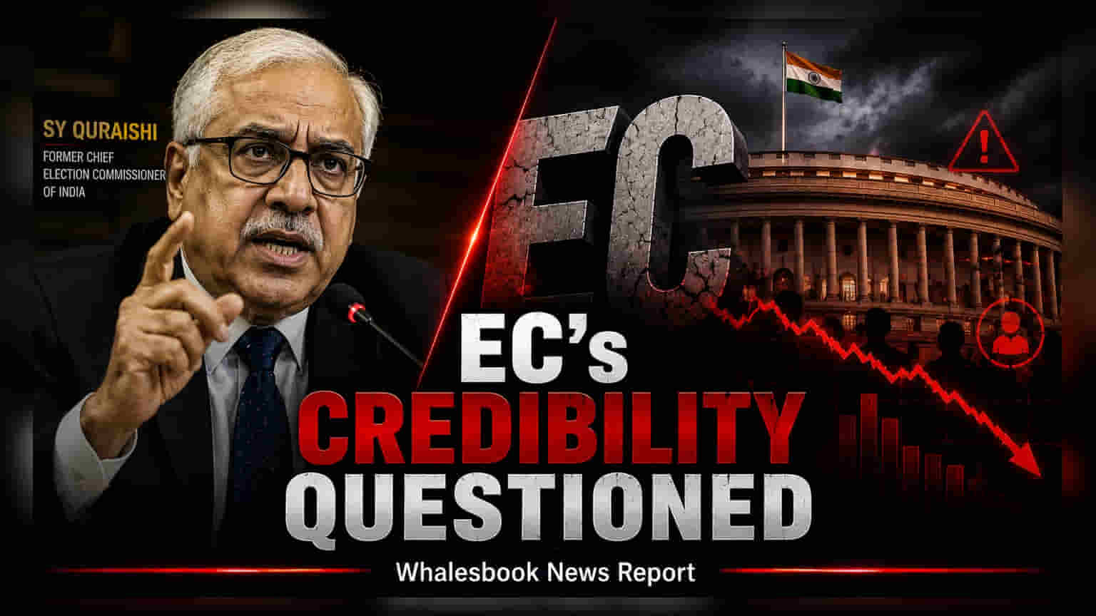 Former CEC SY Quraishi Criticizes Election Commission Credibility