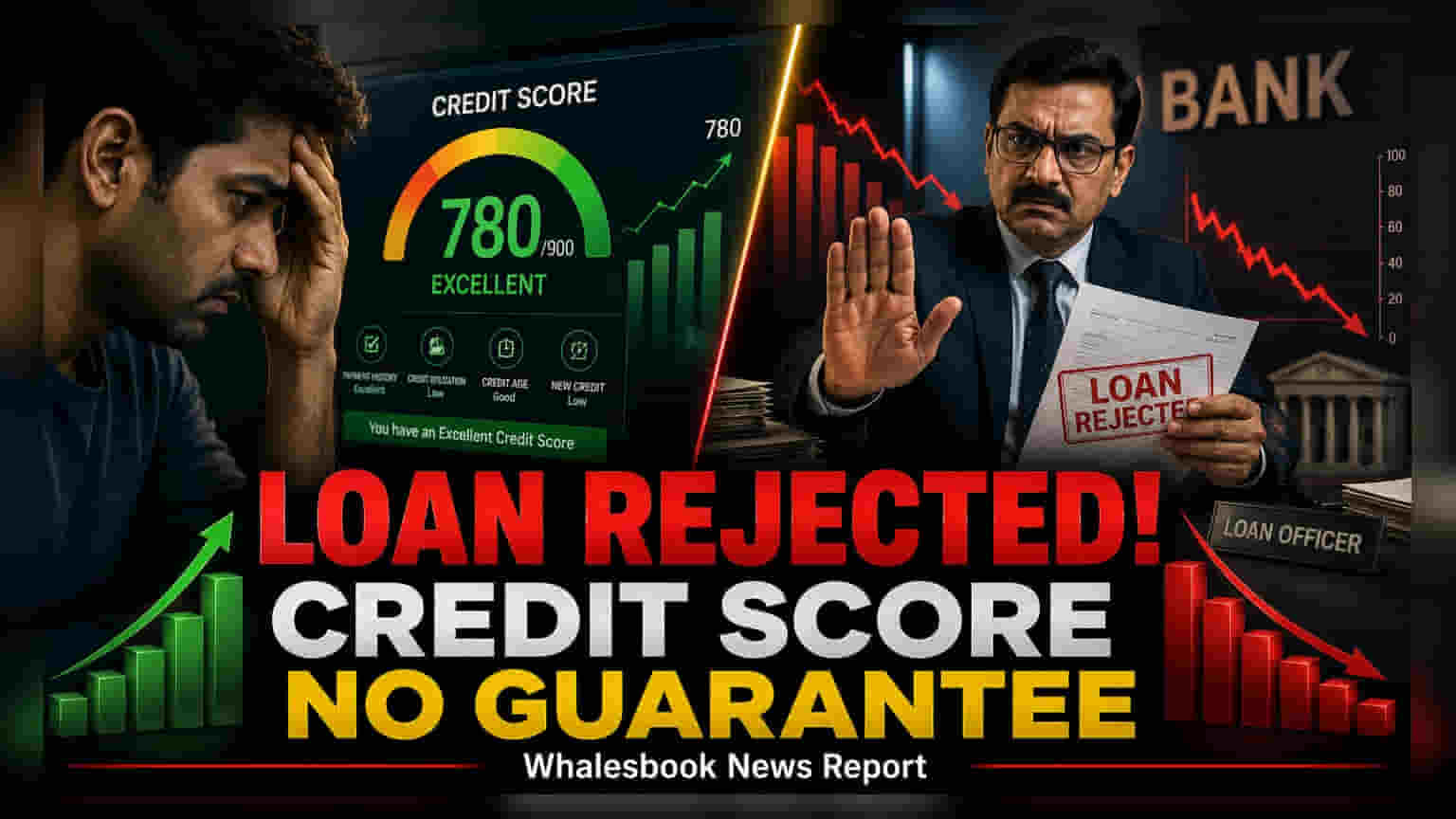 Why Banks Reject Loans Even With High Credit Scores