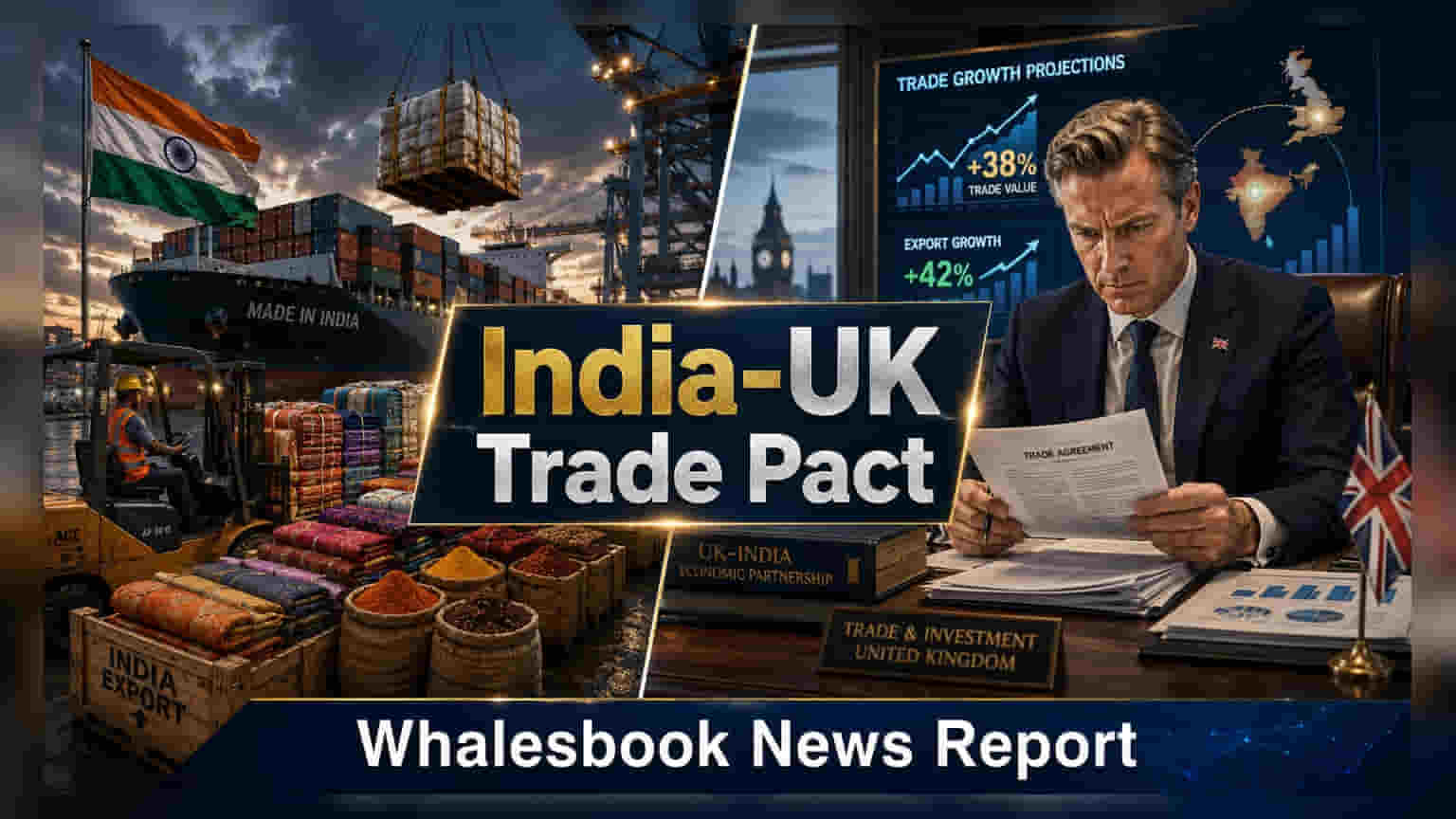 India-UK Trade Deal: भारत के 99% एक्सपोर्ट्स पर ड्यूटी फ्री एक्सेस, व्यापार $120 अरब तक पहुंचने का लक्ष्य