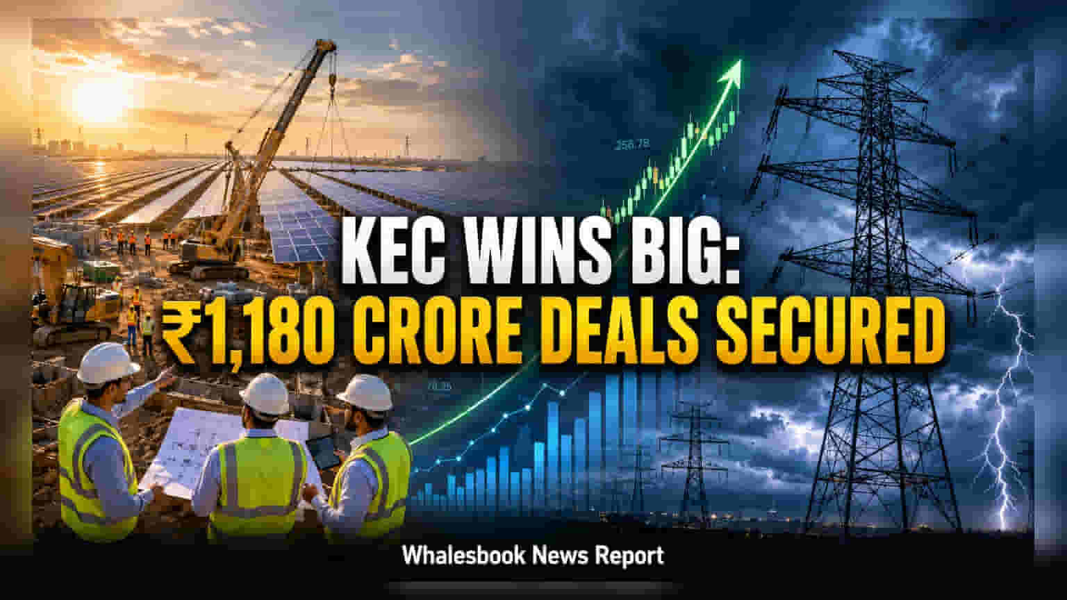KEC International ਨੂੰ ਮਿਲੇ ₹1,180 ਕਰੋੜ ਦੇ ਨਵੇਂ ਆਰਡਰ!