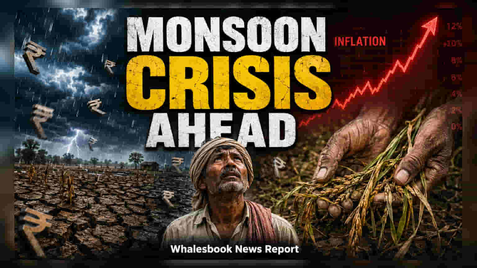 Monsoon Deficit Shrinks to 19.3%, But Kharif Sowing Lags