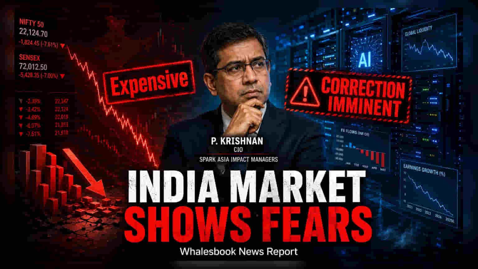 Spark Asia CIO హెచ్చరిక: ఇండియా స్టాక్స్లో వాల్యుయేషన్ రిస్క్.. AI రంగంలో దిద్దుబాటు తప్పదా?