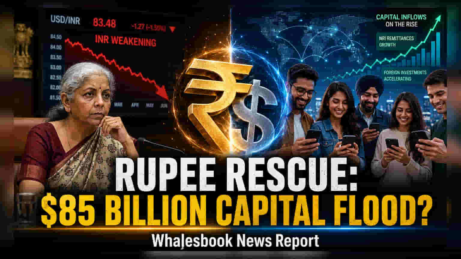 RBI: రూపాయికి అండగా వజ్రాయుధం! NRI డిపాజిట్ల ద్వారా $85 బిలియన్ల పెట్టుబడులు రాక!
