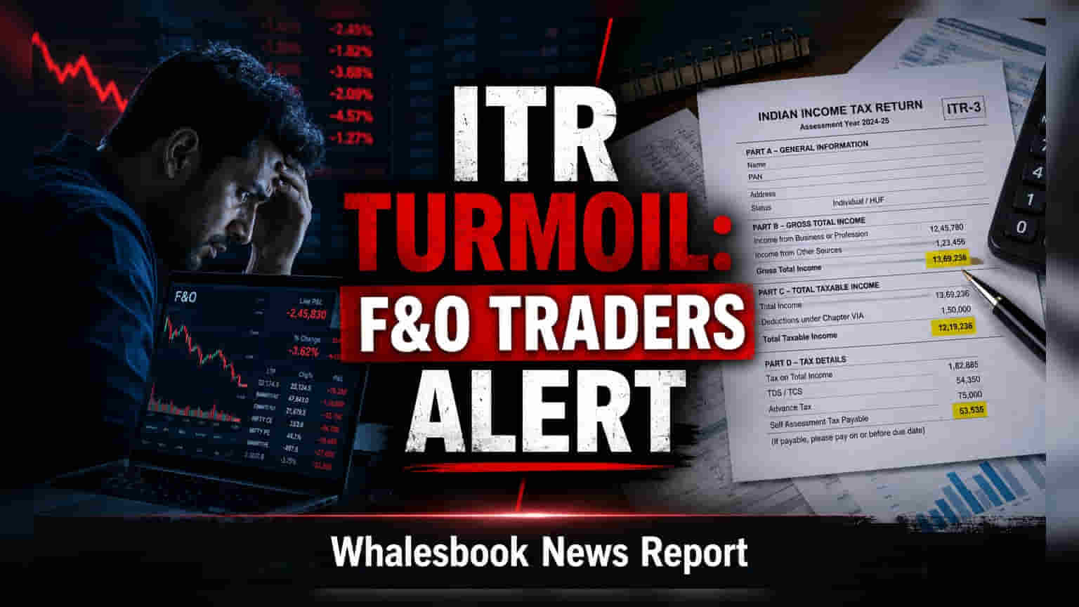 F&O ट्रेडर्ससाठी नवीन ITR नियम: टर्नओव्हरची माहिती आता अनिवार्य