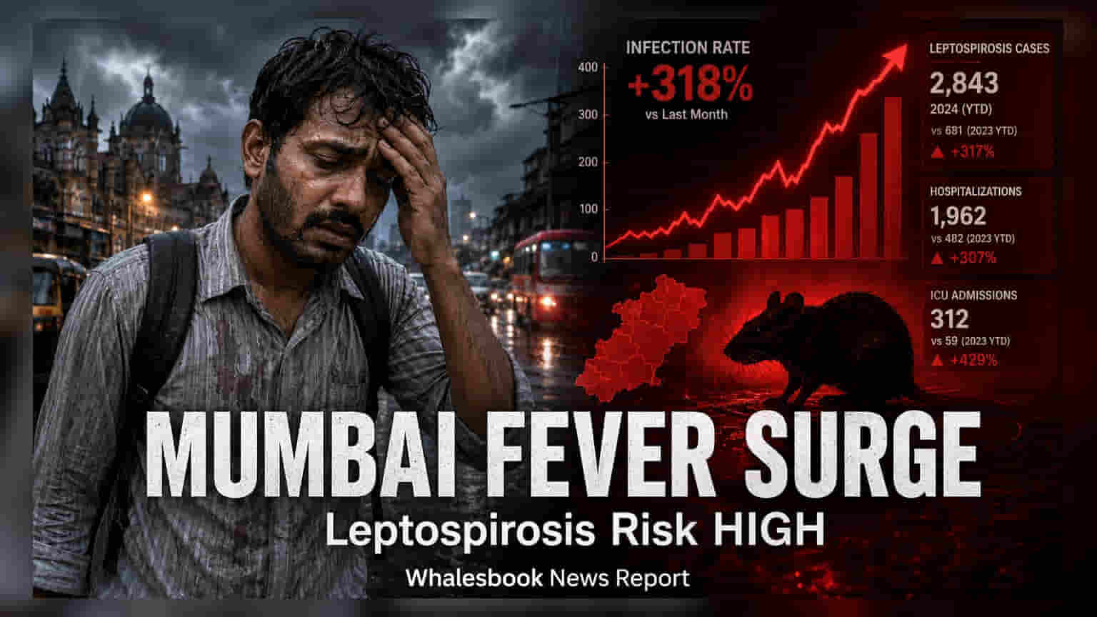 Mumbai Monsoon Health Alert: Leptospirosis Risk Rises