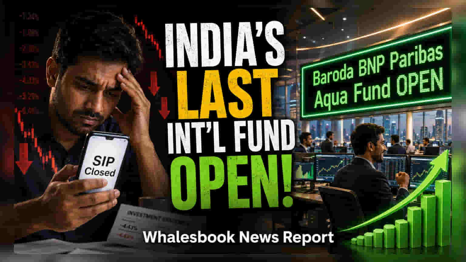 Baroda BNP Paribas Aqua Fund Remains Only Option For New International SIPs