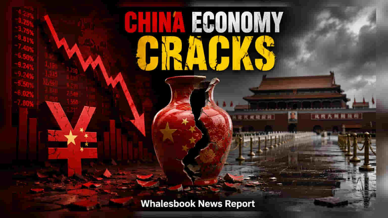 China GDP Growth Slows to 4.3% in Q2, Missing Target