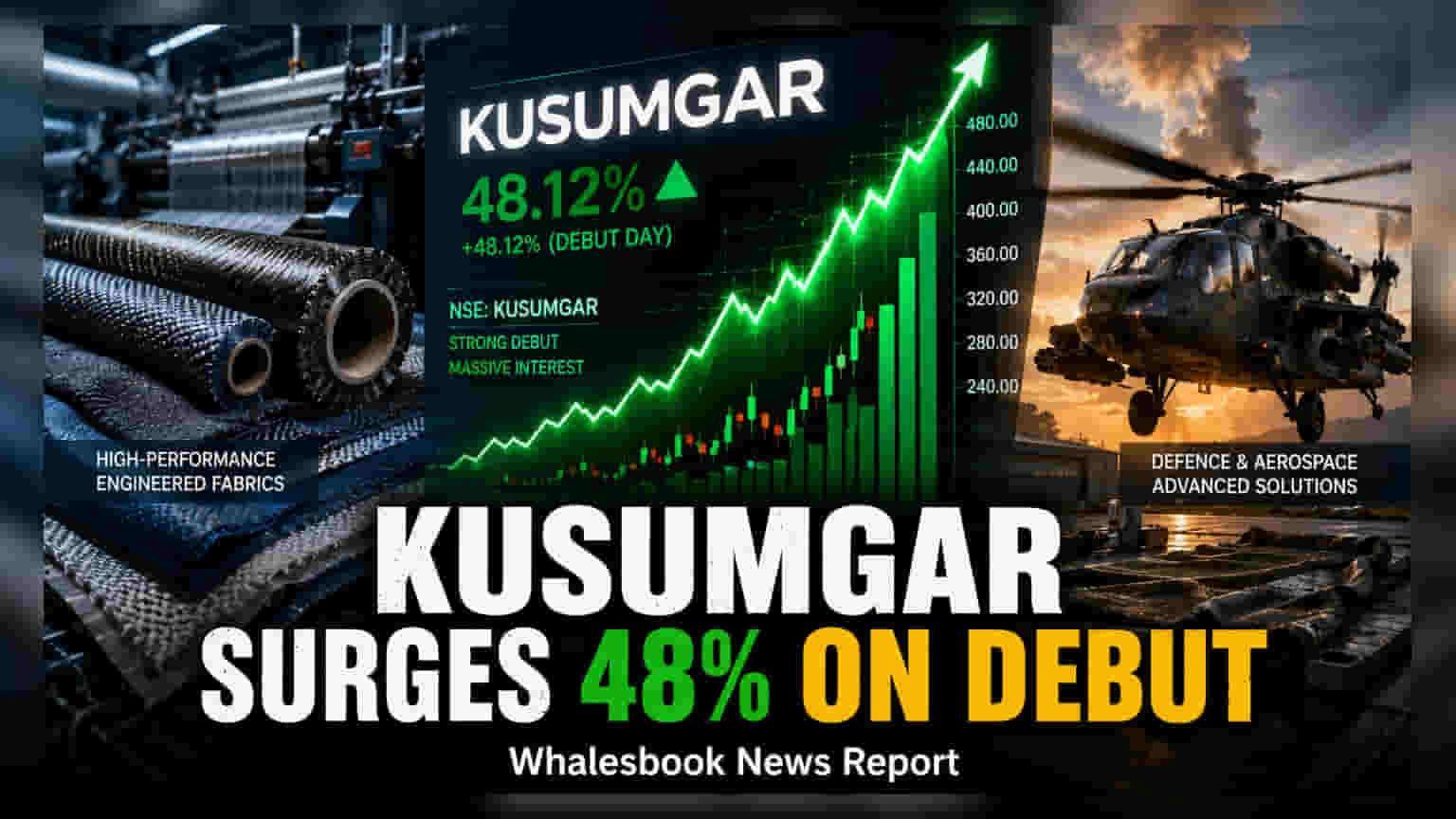 Kusumgar షేర్ IPOలో దూకుడు: లిస్టింగ్ రోజునే 48% ర్యాలీ - ఇన్వెస్టర్లు ఏం తెలుసుకోవాలి?