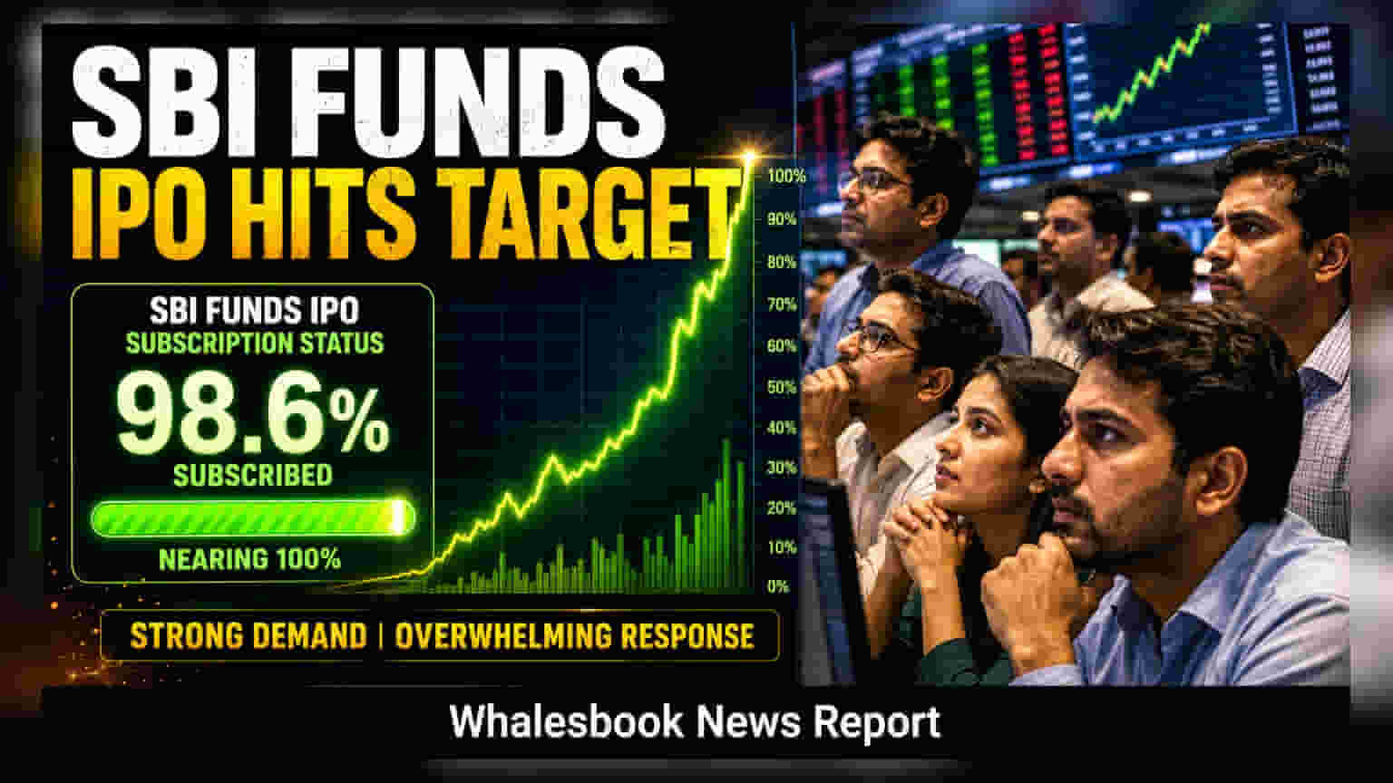 SBI Funds IPO Subscribed 1.24 Times By Day 2