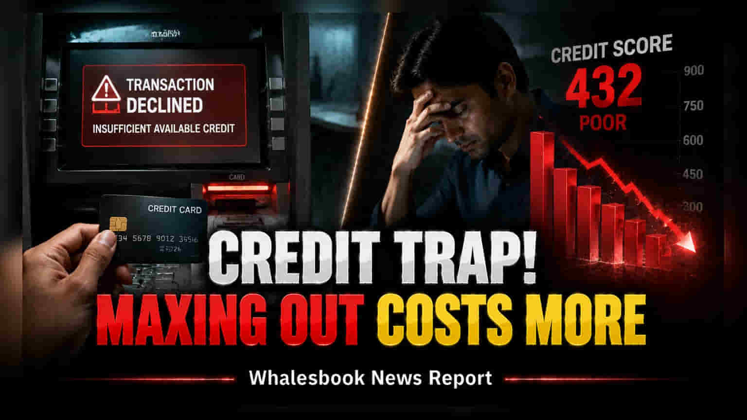 High Credit Card Utilization May Hurt Your CIBIL Score