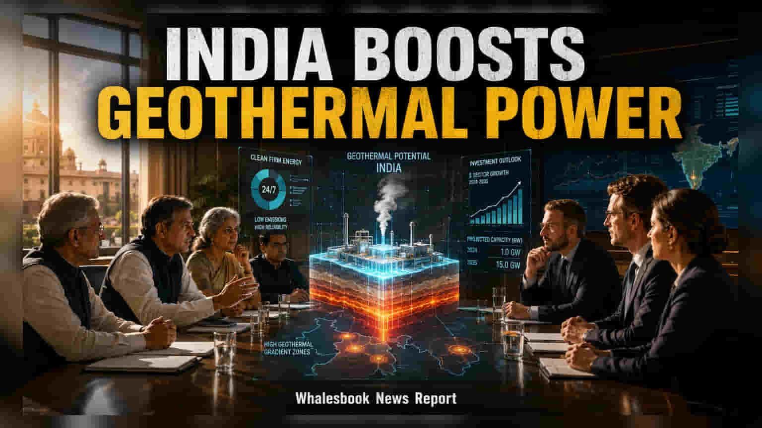 India Eyes Geothermal Expansion Through Baker Hughes Pact