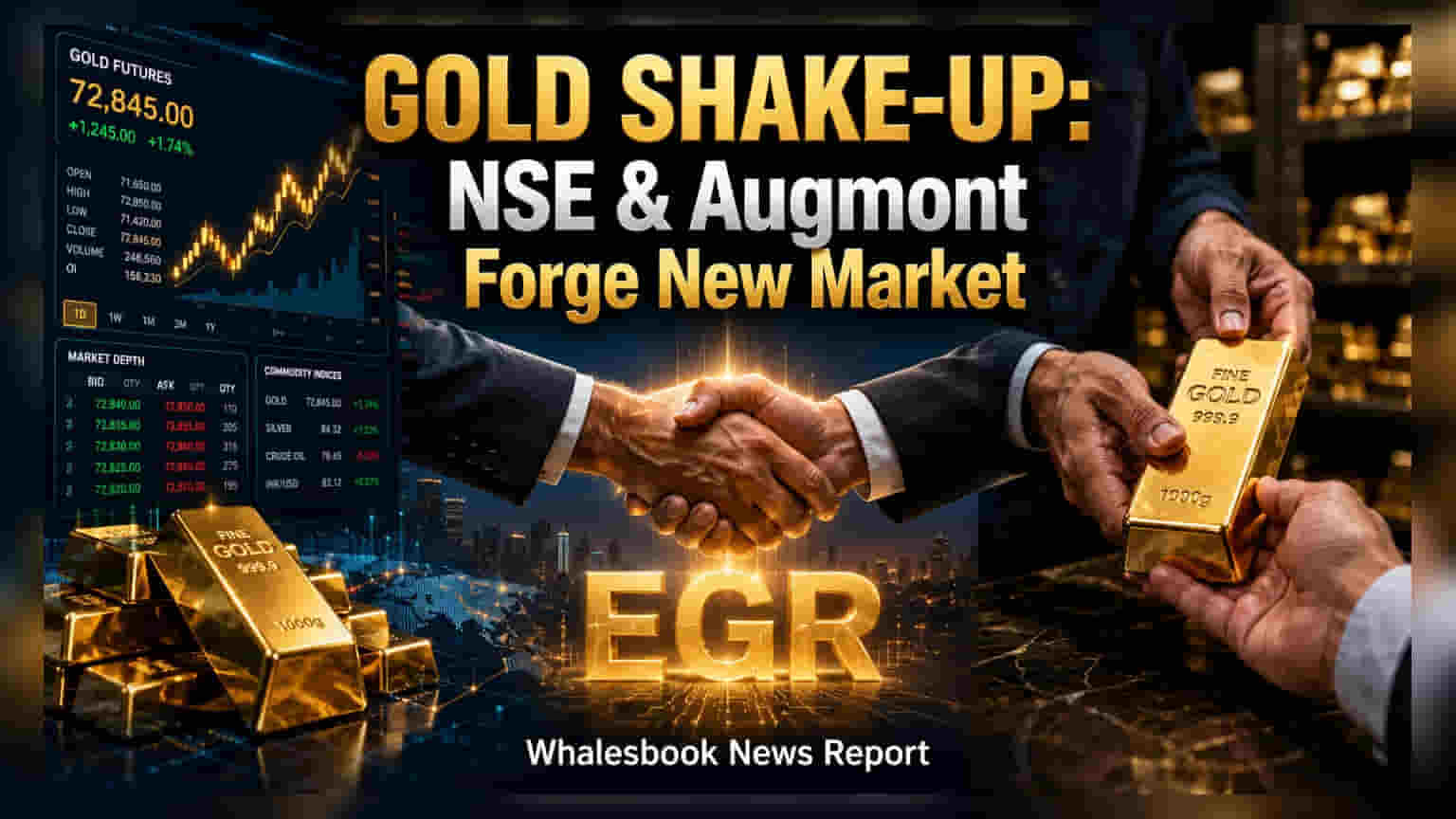 NSE Partners With Augmont to Expand Electronic Gold Receipts