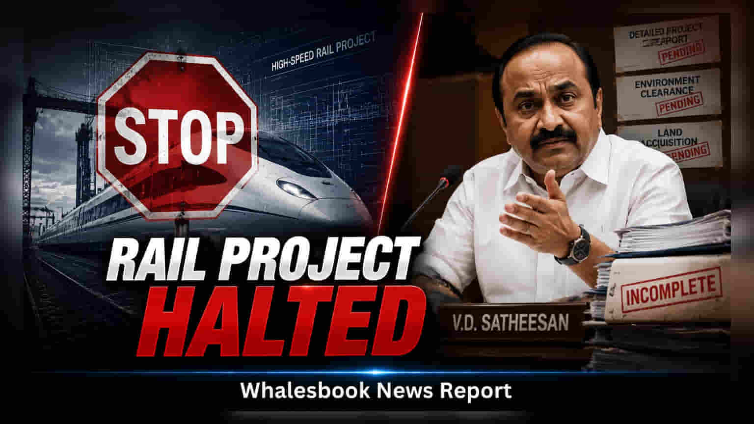 Kerala Pauses High-Speed Rail Plan Over Missing Data