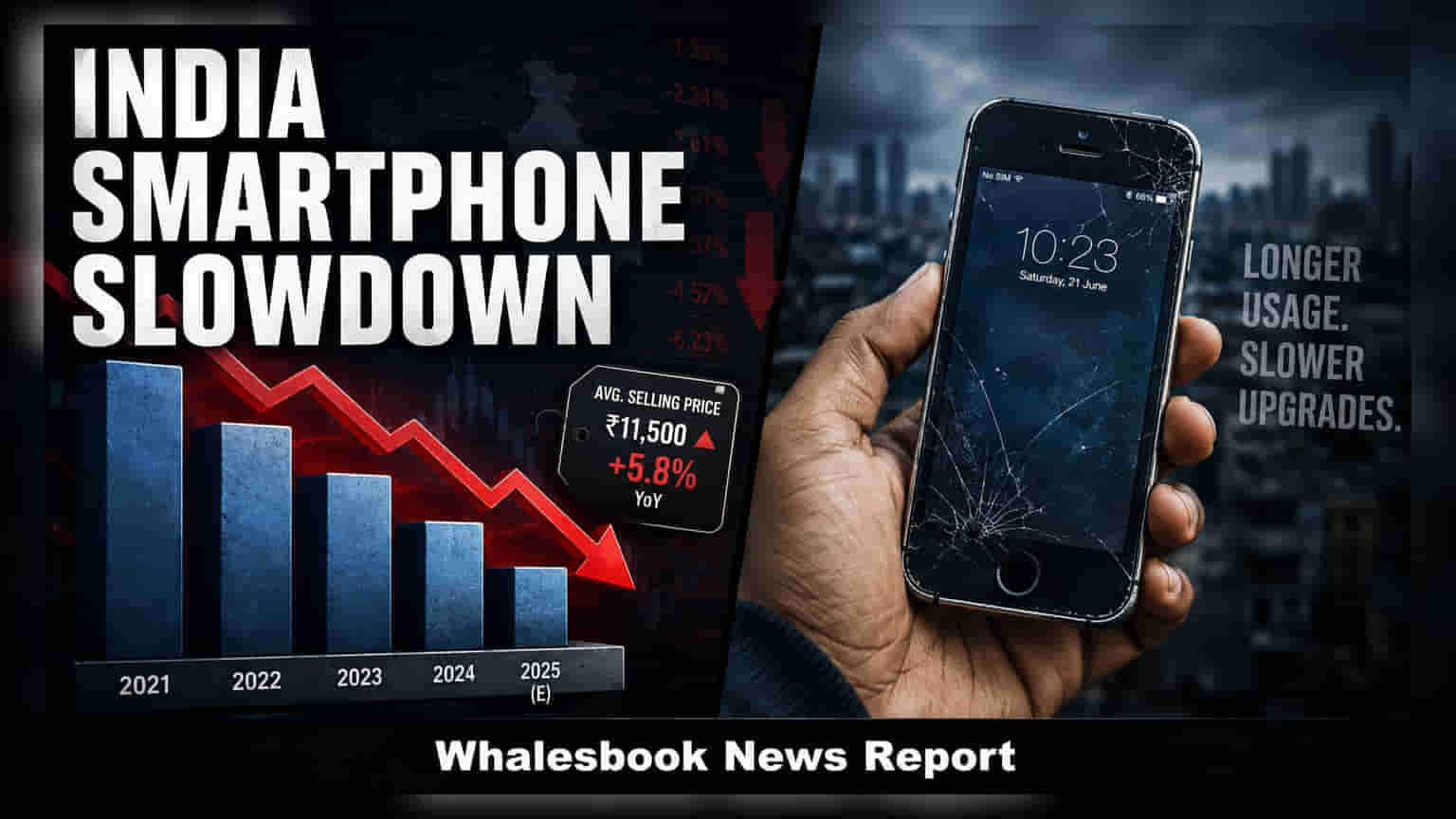India Smartphone Shipments Seen Falling 10% in H1 2026