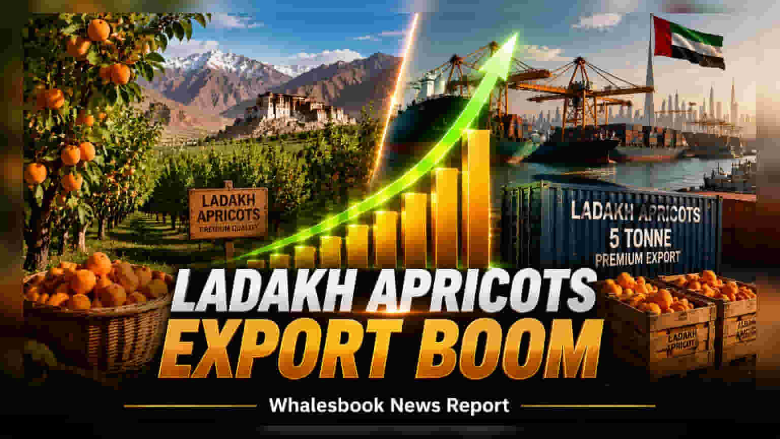 Ladakh Apricot Export: UAE માટે પ્રથમવાર 1,000 ટન જરદાળુ નિકાસનો લક્ષ્યાંક!