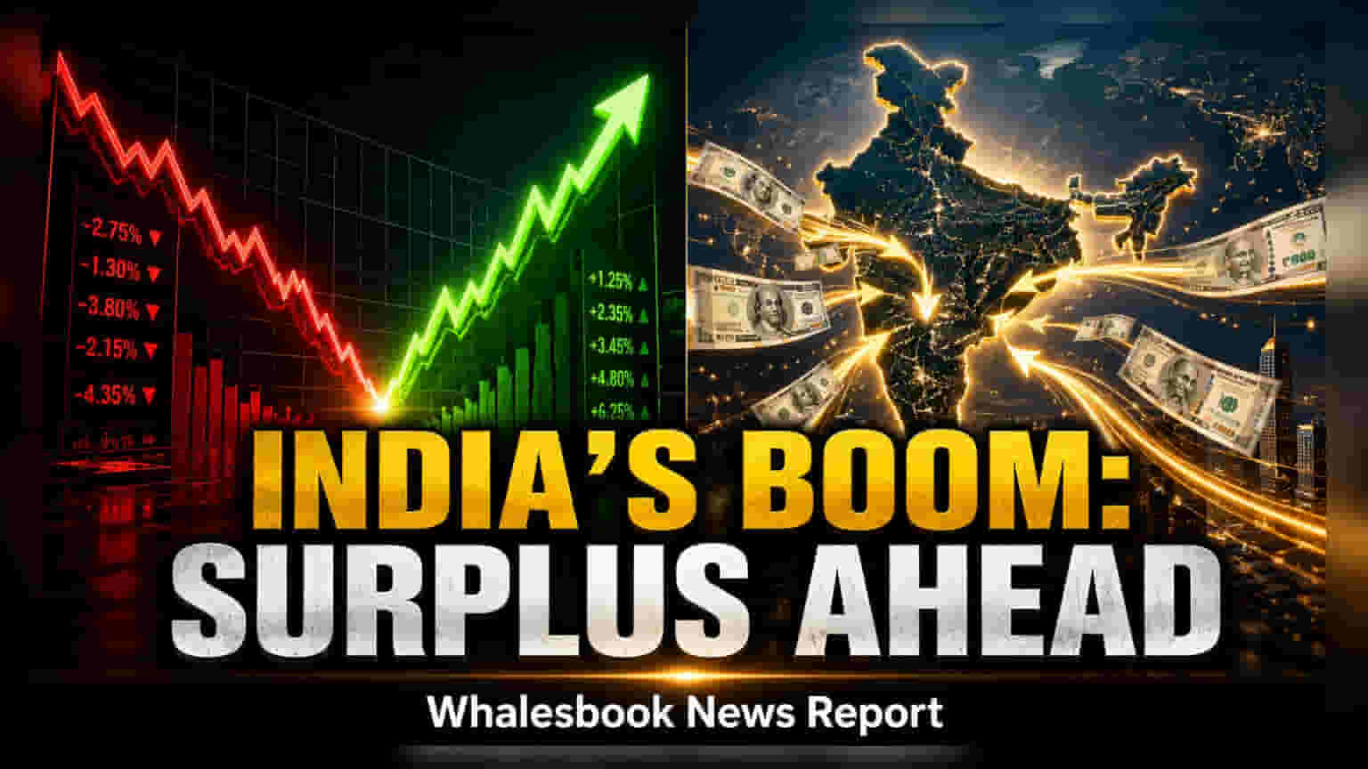 India Balance of Payments Projected to Hit $30B Surplus in FY27